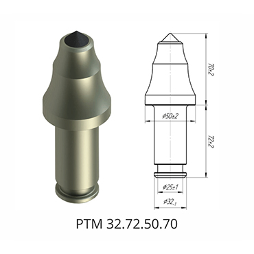 掘进机截齿PTM 32.72.50.70