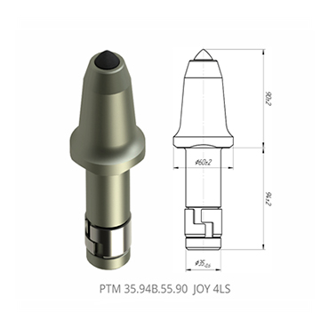 掘进机截齿PTM 35.94B.55.90 JOY 4LS