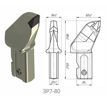 截齿3P7-80
